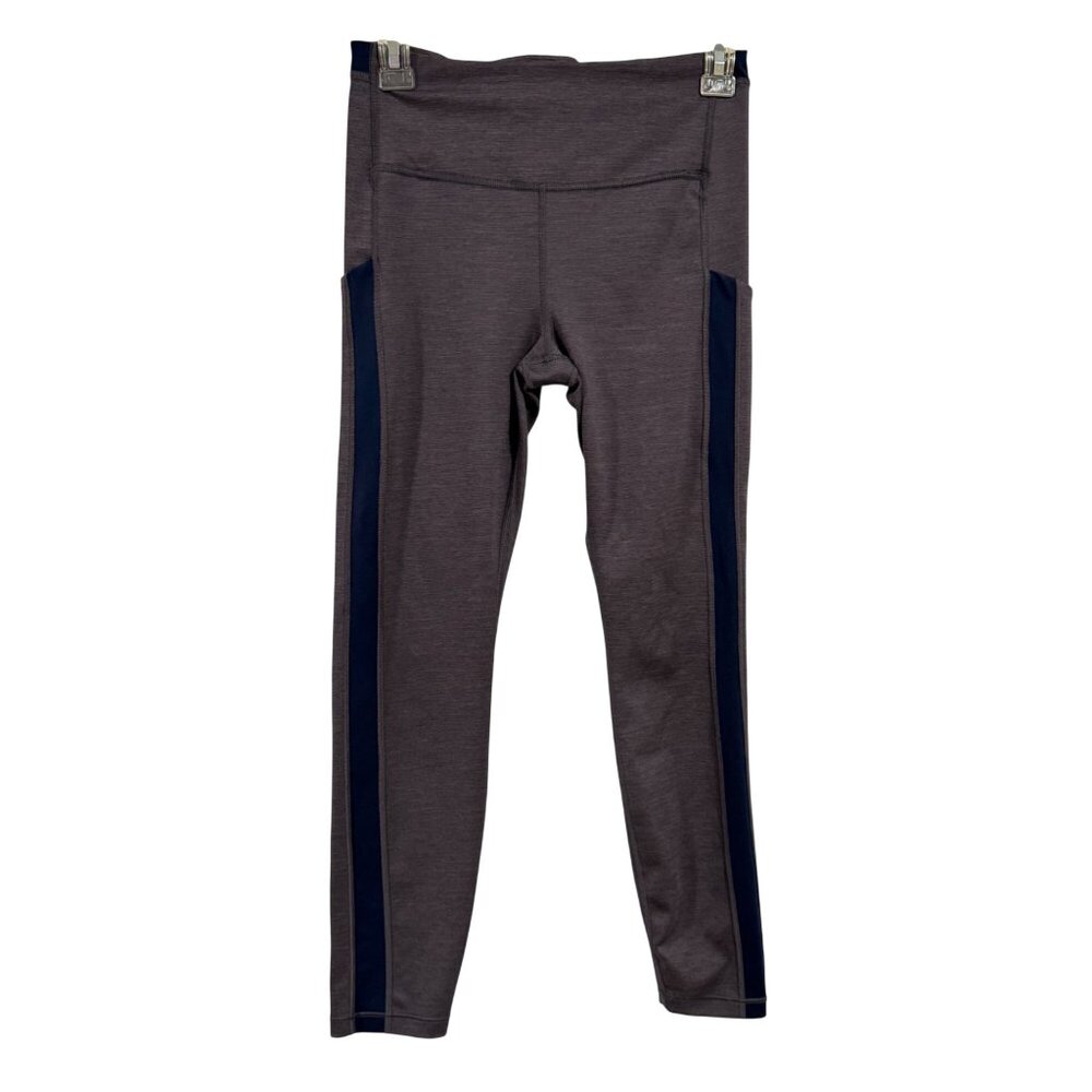 Athleta Ultimate Stash‎ Leggings in Heather Rose/Dress Blue Size S